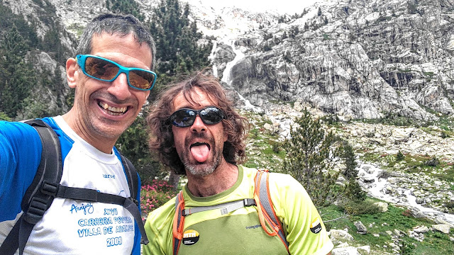 Roca por un tubo, Balneario de Panticosa