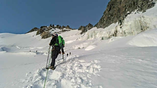 Ruta de los cuatromiles al Mont Blanc 4.810m