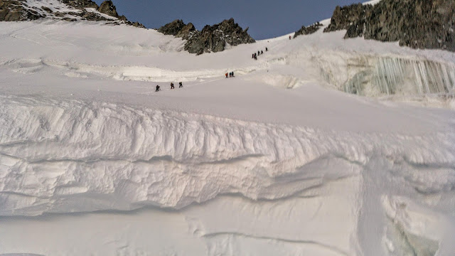 Ruta de los cuatromiles al Mont Blanc 4.810m