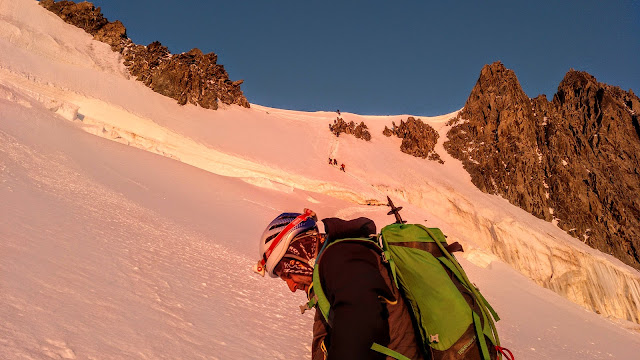 Ruta de los cuatromiles al Mont Blanc 4.810m
