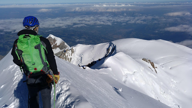 Ruta de los cuatromiles al Mont Blanc 4.810m