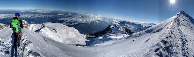 Ruta de los cuatromiles al Mont Blanc 4.810m
