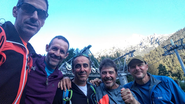 Ruta de los cuatromiles al Mont Blanc 4.810m
