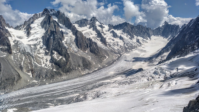 Ruta de los cuatromiles al Mont Blanc 4.810m