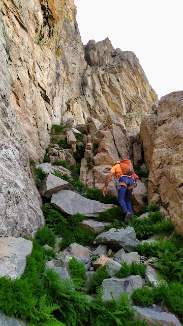 Escalada de las 4 puntas al Midi d`Ossau