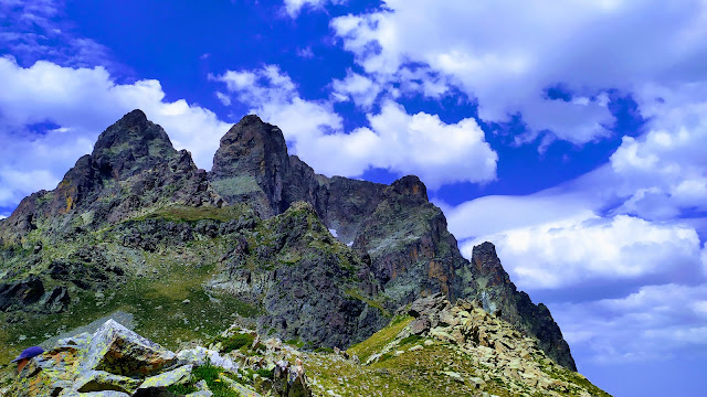 Escalada de las 4 puntas al Midi d`Ossau