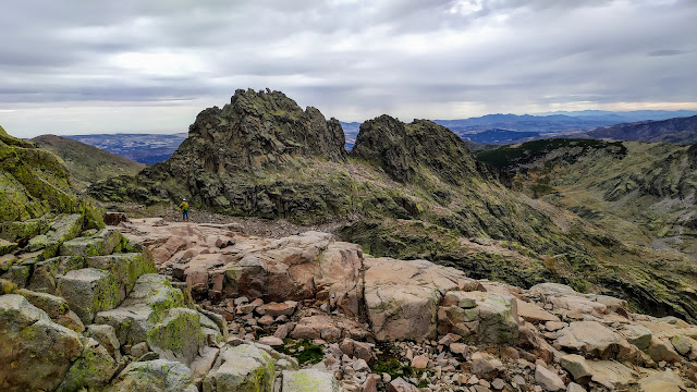 Vía Kenya - Risco Moreno - Gredos 100m/6a