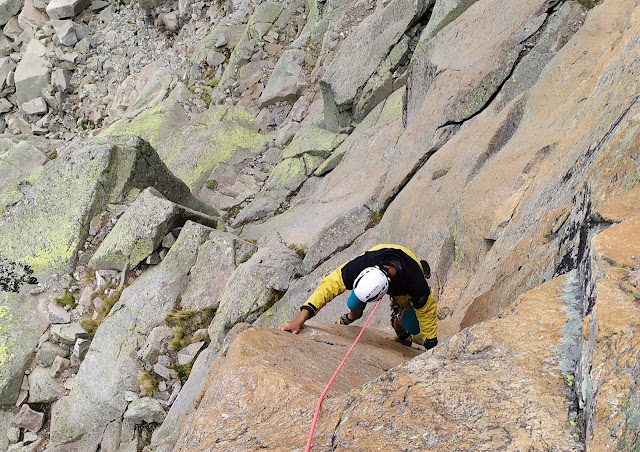 Vía Kenya - Risco Moreno - Gredos 100m/6a