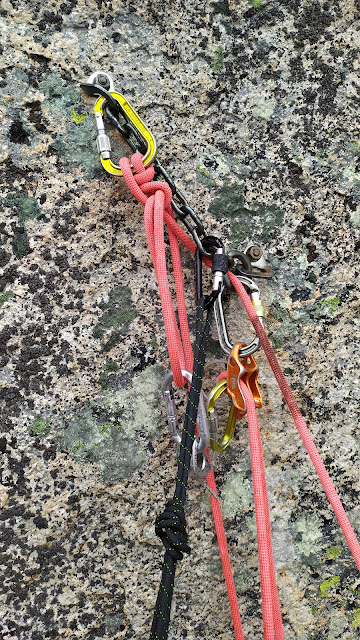 Vía Kenya - Risco Moreno - Gredos 100m/6a