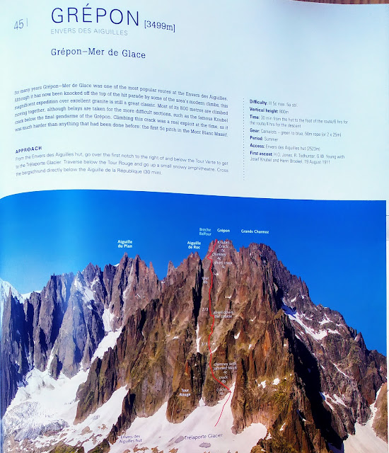 Grepon - Mer de Glace III-5c 800m
