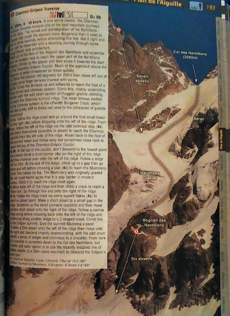 Grepon - Mer de Glace III-5c 800m