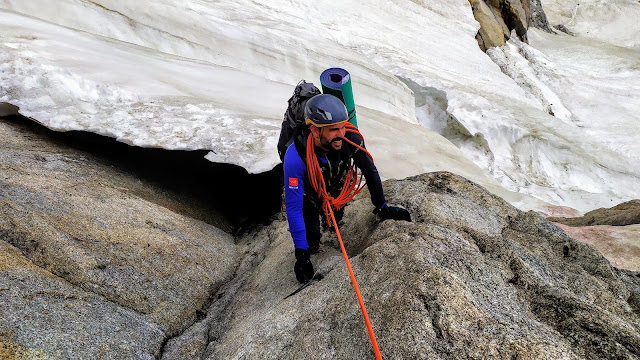 Grepon - Mer de Glace III-5c 800m