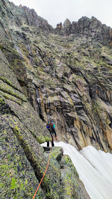 Grepon - Mer de Glace III-5c 800m
