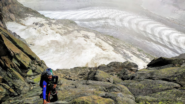 Grepon - Mer de Glace III-5c 800m