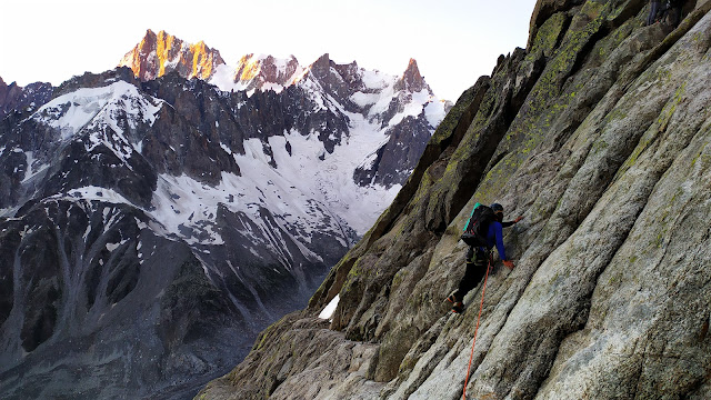 Grepon - Mer de Glace III-5c 800m