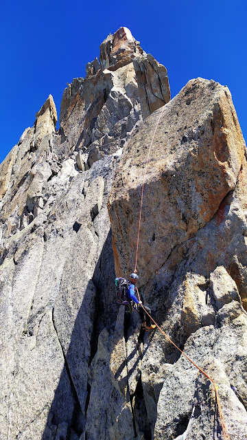 Grepon - Mer de Glace III-5c 800m