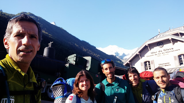 Travesía de los Drus, 900m D