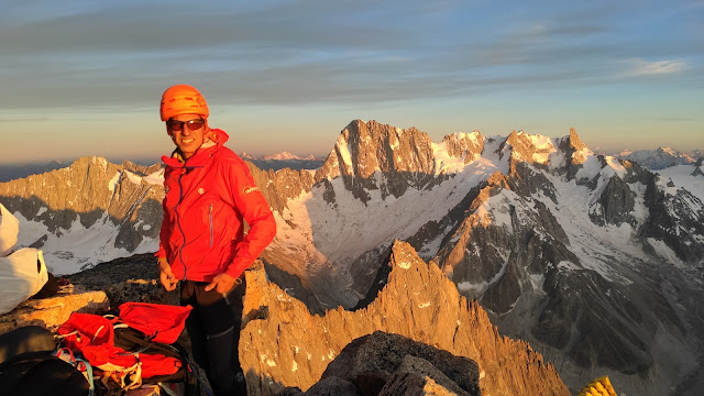 Travesía de los Drus, 900m D