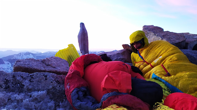 Travesía de los Drus, 900m D