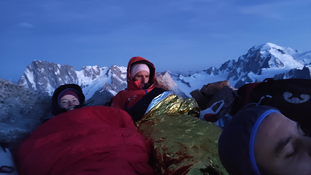 Travesía de los Drus, 900m D