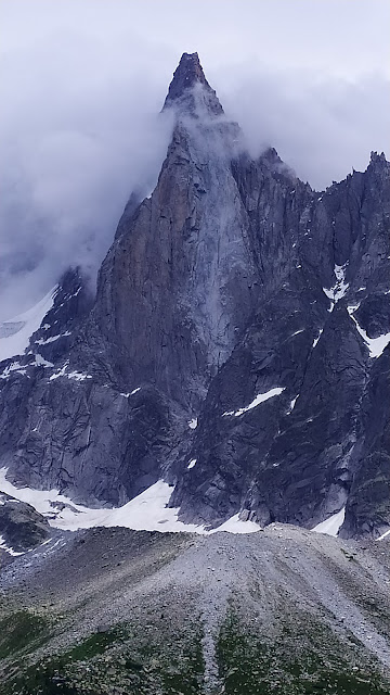 Travesía de los Drus, 900m D