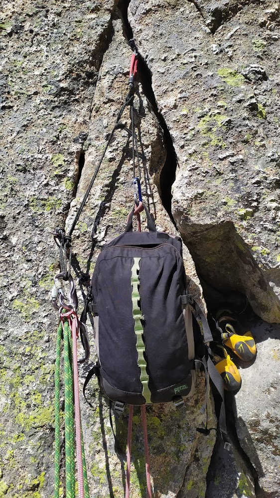 Sur del Torreón, Galayos. 130m V+