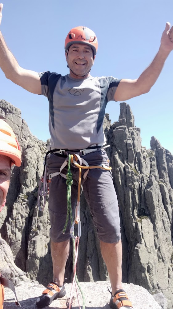 Sur del Torreón, Galayos. 130m V+