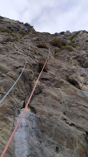 Bendita Decadencia 400m 6c (6b obl.) Peña Montañesa