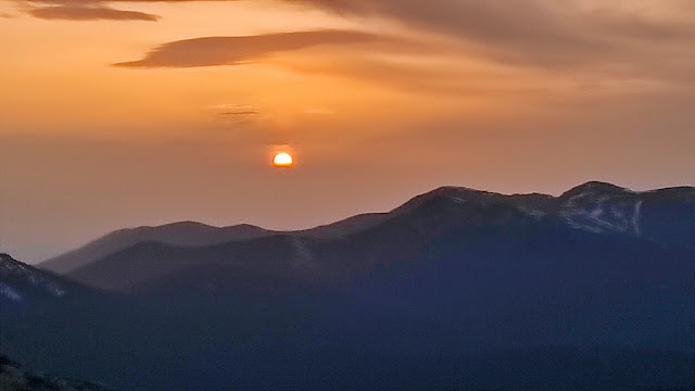 SKIMO nocturno en Guadarrama, Valdesquí.