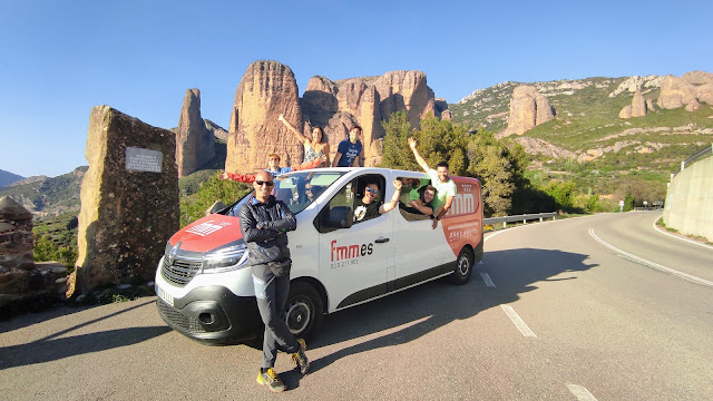 Vía Pandemia al Mallo Cuchillo, Riglos. 230m 6c/6a obl.