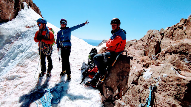 Corredor Maribel D+ 350m, Peña Telera.