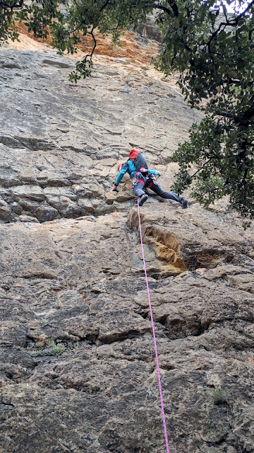 El señor de los Bordillos 200m 6c+/6b. Vilanova de Meià