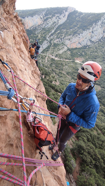 El señor de los Bordillos 200m 6c+/6b. Vilanova de Meià