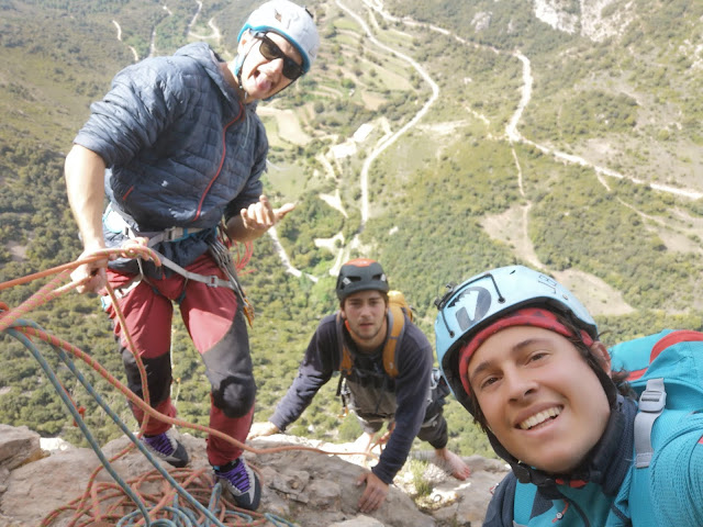 El señor de los Bordillos 200m 6c+/6b. Vilanova de Meià