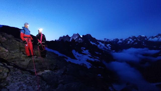 Arista del Promontoire, La Meije 3.983m