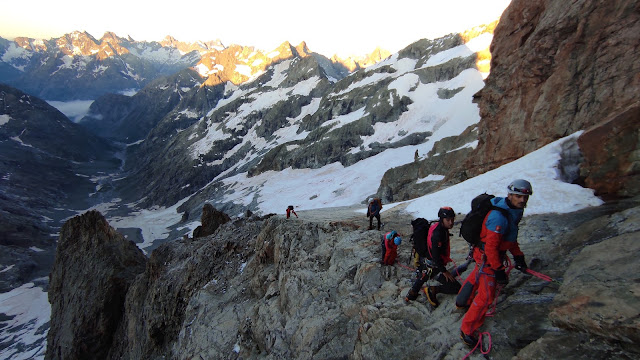 Arista del Promontoire, La Meije 3.983m