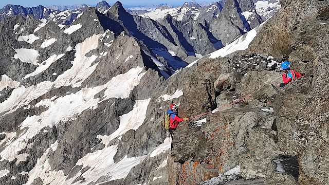 Arista del Promontoire, La Meije 3.983m