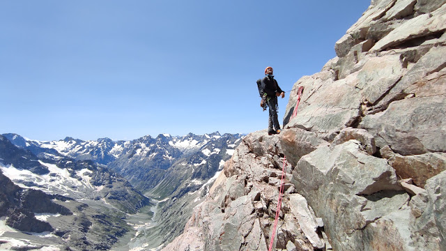 Arista del Promontoire, La Meije 3.983m