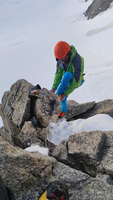 Punta Lachenal, Harold et Maud 250m MD+
