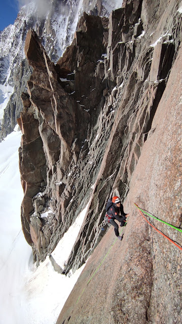 Punta Lachenal, Harold et Maud 250m MD+