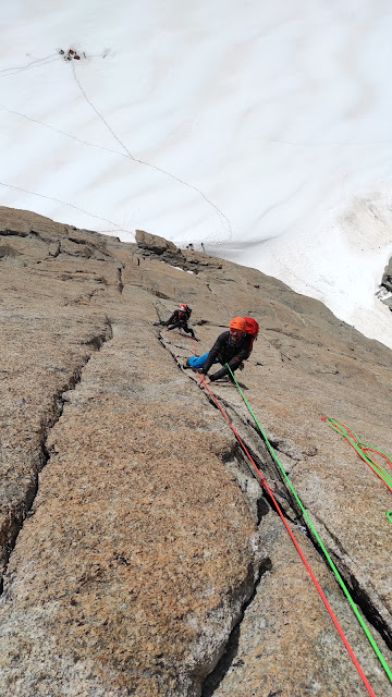Punta Lachenal, Harold et Maud 250m MD+