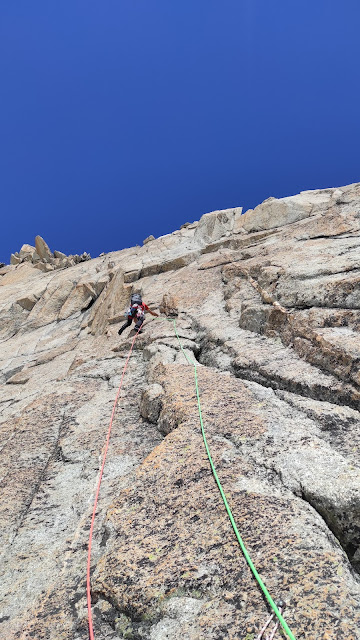 Punta Lachenal, Harold et Maud 250m MD+