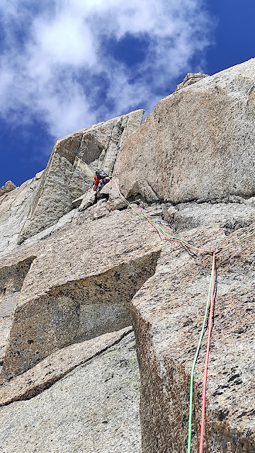 Punta Lachenal, Harold et Maud 250m MD+