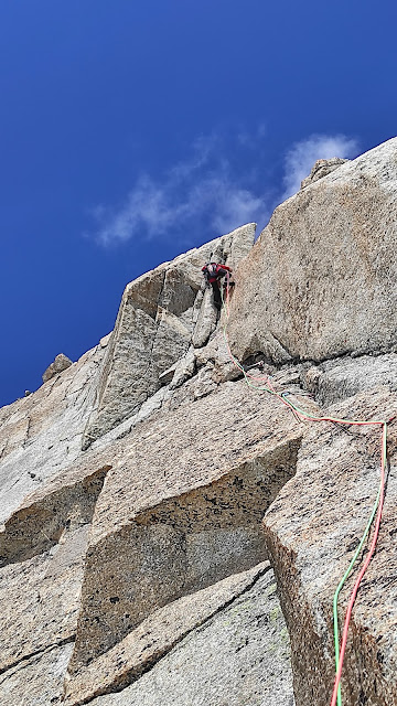Punta Lachenal, Harold et Maud 250m MD+