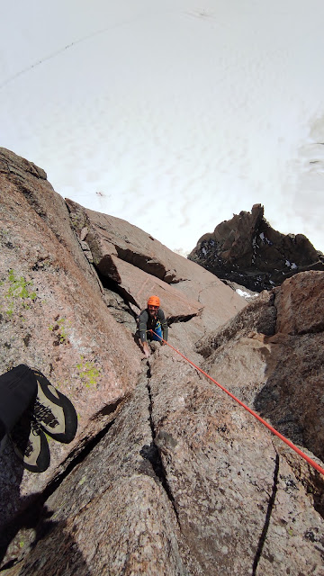 Punta Lachenal, Harold et Maud 250m MD+