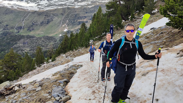 Ascensión al Aneto con esquís 3.404m