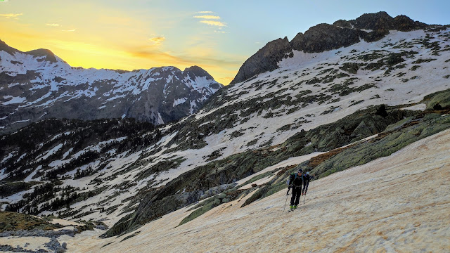 Ascensión al Aneto con esquís 3.404m