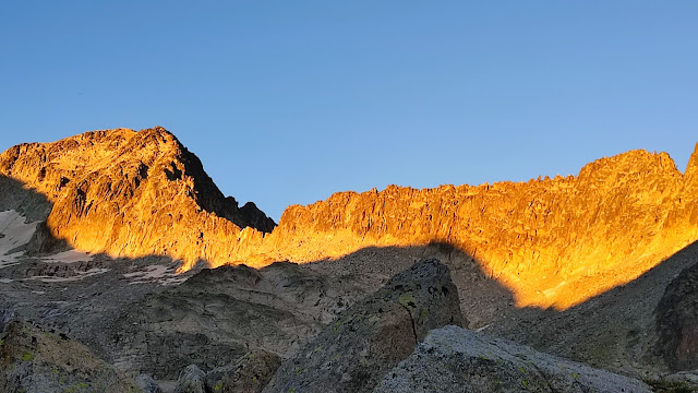 Cresta de Cregüeña, Macizo de las Maladetas.