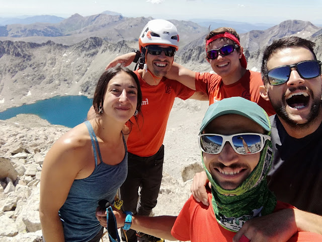 Cresta de Cregüeña, Macizo de las Maladetas.