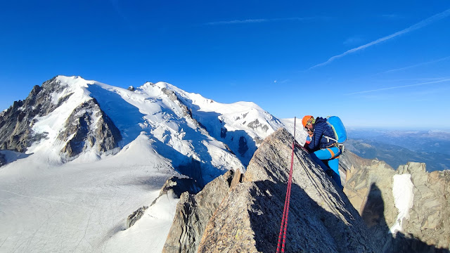 Vía Kohlmann, Aguille du Midi. Chamonix